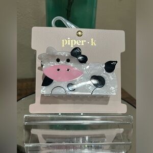 Piper K Cow Hair Clip, new!